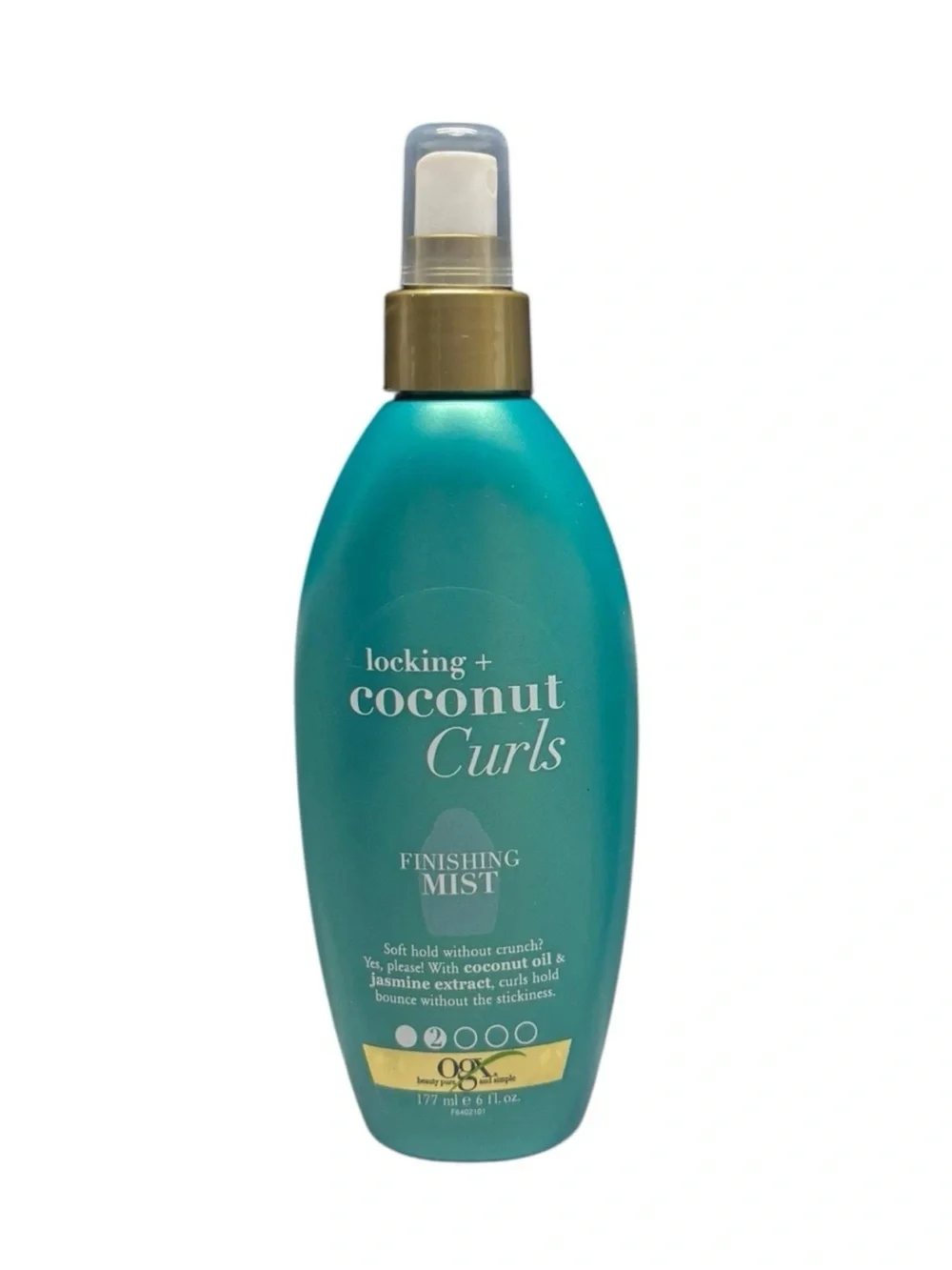 (3) OGX Locking+ Coconut Curls Finishing Mist 6oz /177ml Jasmine Extract Coconut